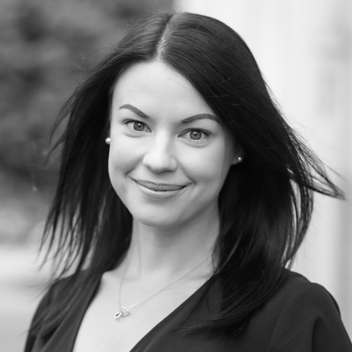 En bild på Lina Bandemo, jurist på Verahill Familjejuridik